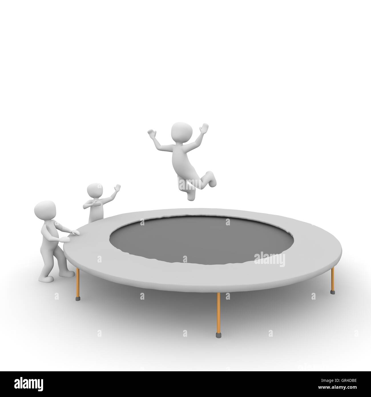trampoline Stock Photo Alamy
