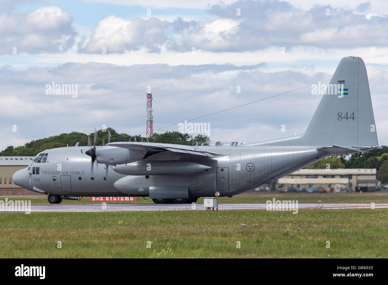 Swedish Air Force Lockheed C-130H Hercules cargo aircraft at the Stock  Photo - Alamy