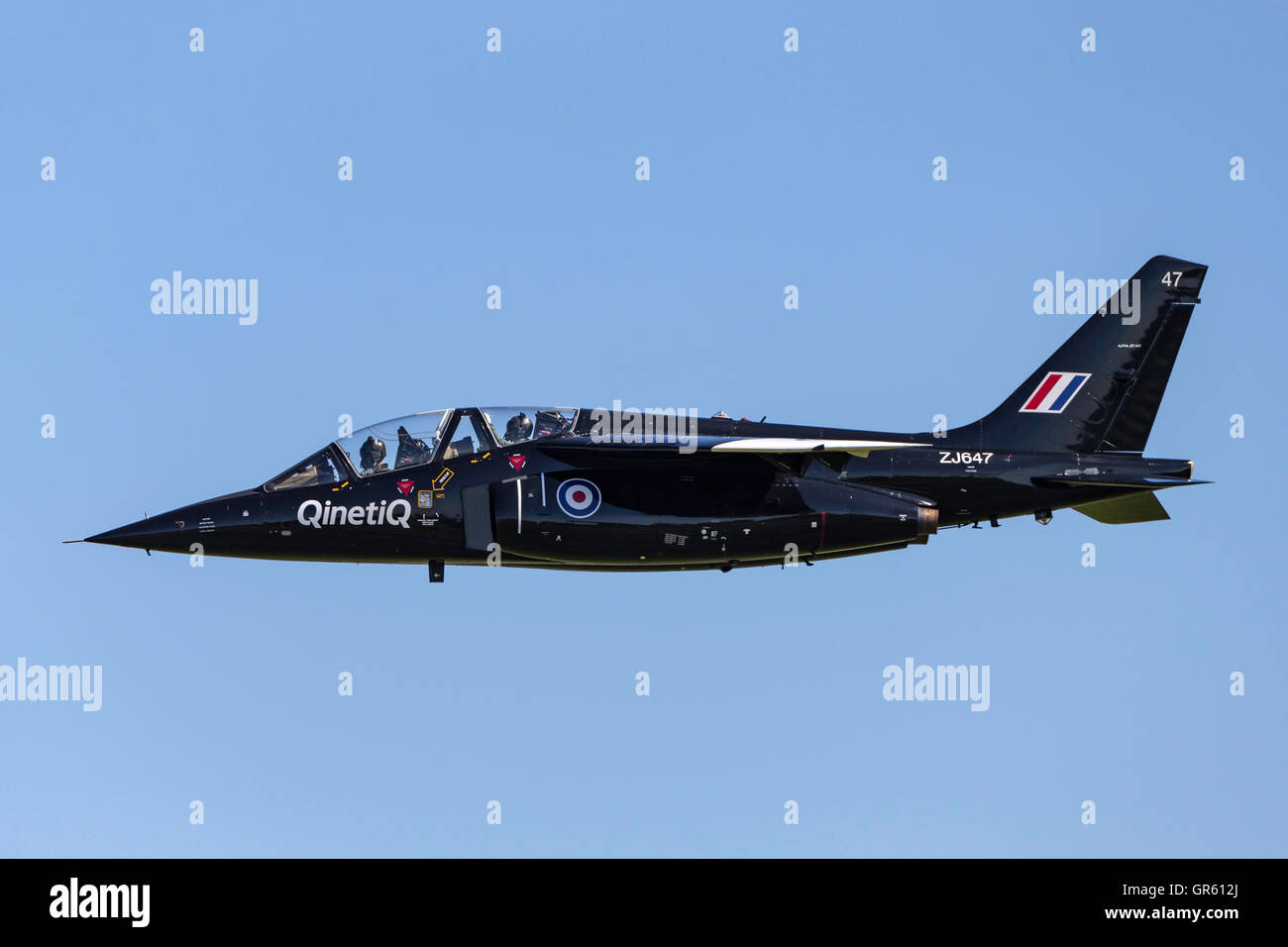 Royal Air Force (RAF) Dassault-Dornier Alpha Jet A ZJ647 Stock Photo