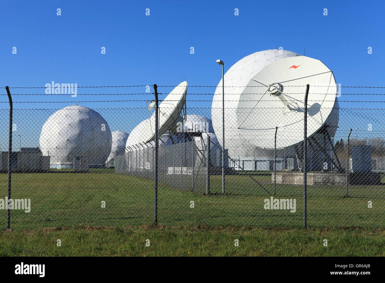 Former Us Echelon Bugging Device, Mietraching, Bad Aibling, Bavaria, Germany Stock Photo