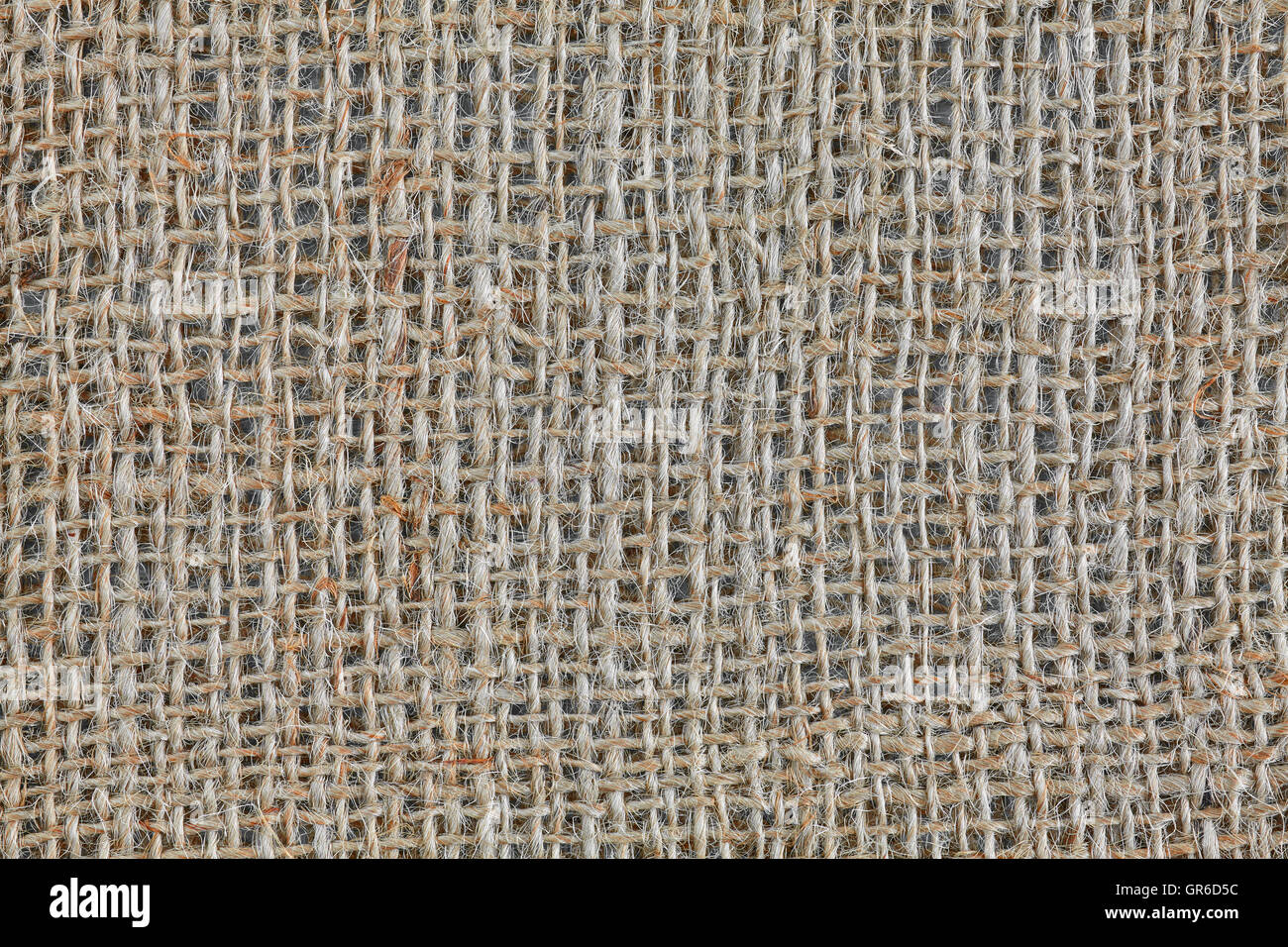 Close up picture of natural linen texture or background. Stock Photo