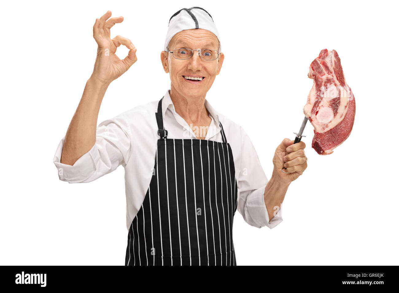 Hand Holding A Knife For Meat Cleaver Chef Holding A Knife A Large Knife  Kitchen Knife Kitchen Theme White Background Isolated Butcher Knife Stock  Photo - Download Image Now - iStock