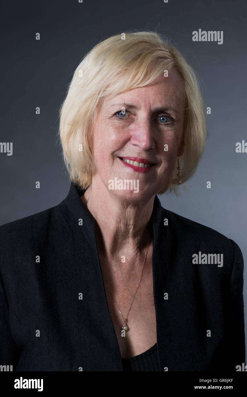 Tartan Noir crime novelist and screenwriter Lin Anderson. Stock Photo