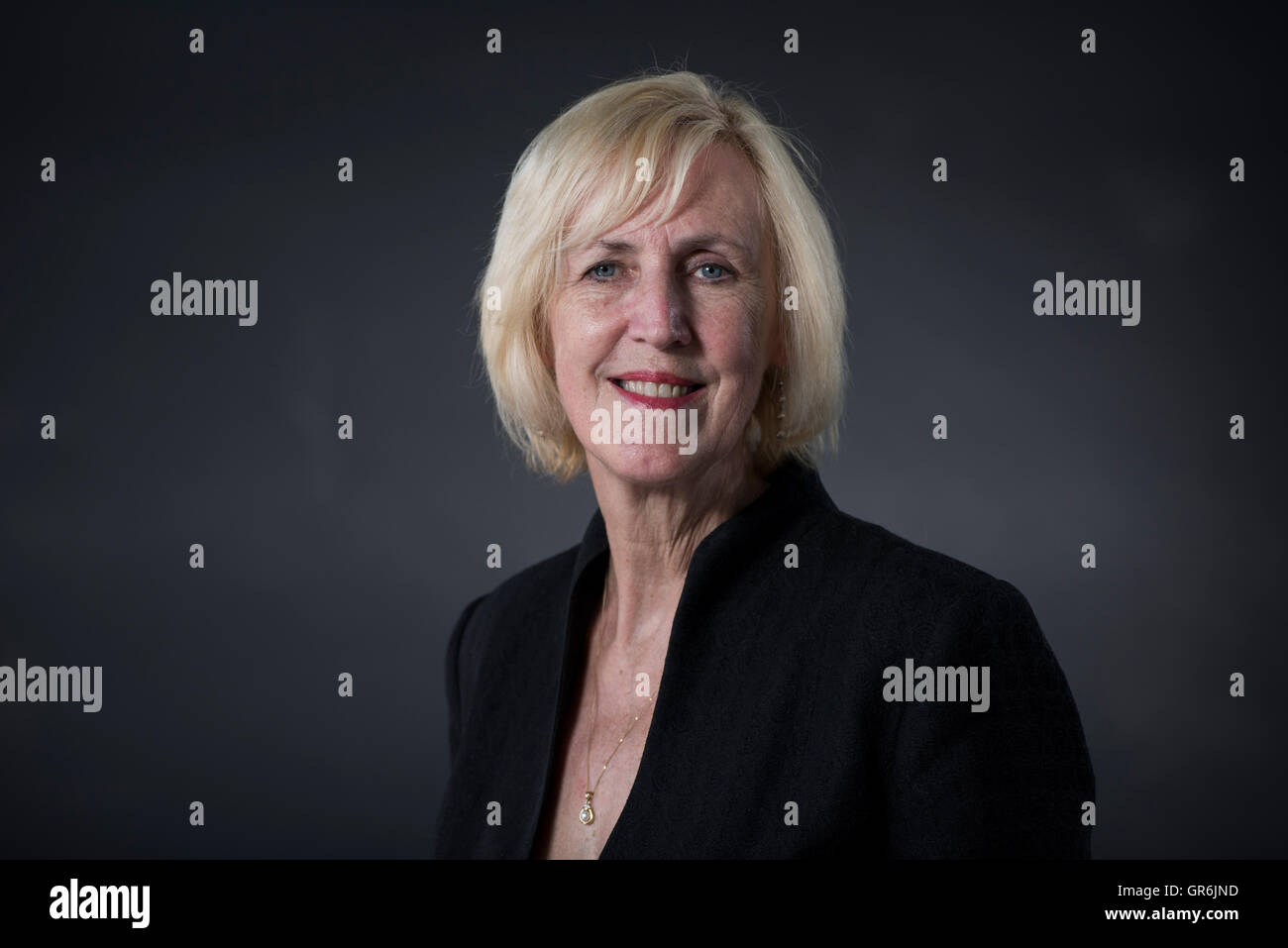Tartan Noir crime novelist and screenwriter Lin Anderson. Stock Photo