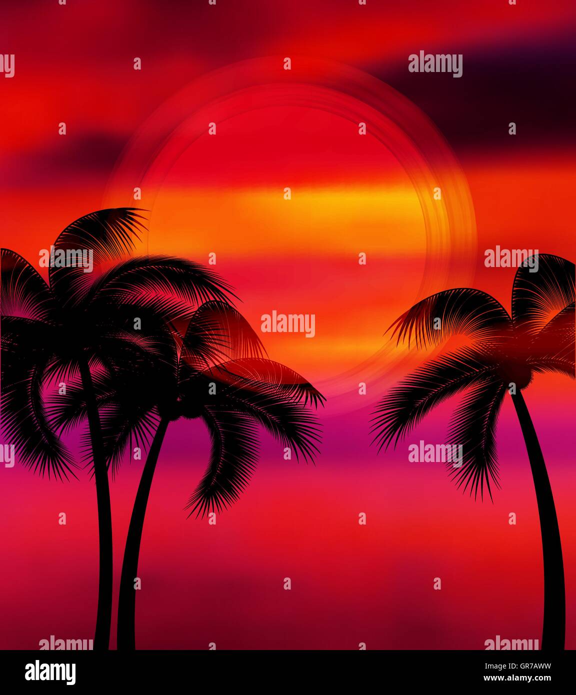 Vector Summer Vacation Stock Vector Image Art Alamy