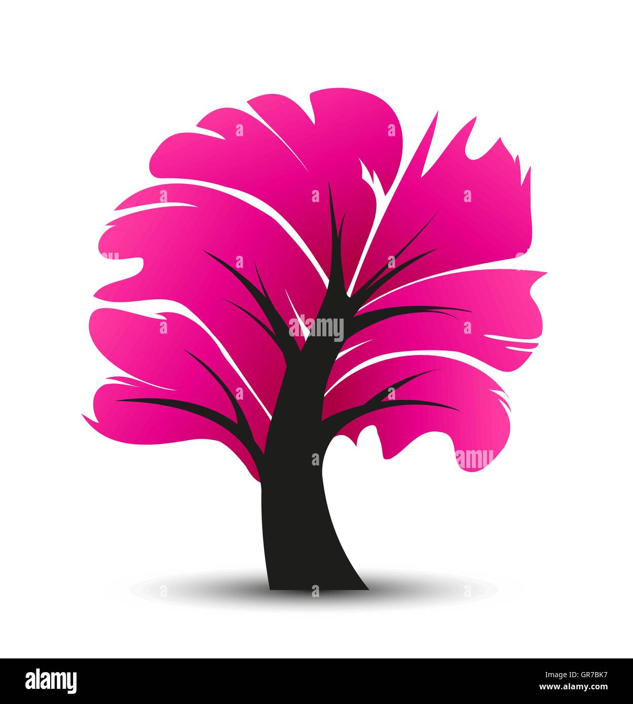 Vector abstract tree Stock Vector Image & Art - Alamy