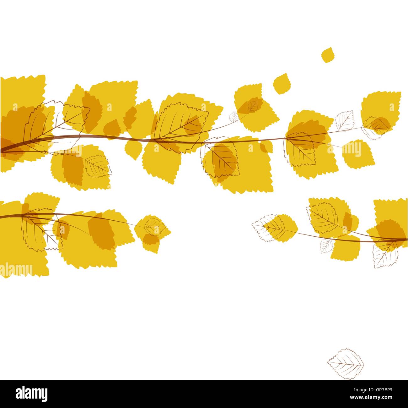 Vector autumn leaves Stock Vector Image & Art - Alamy
