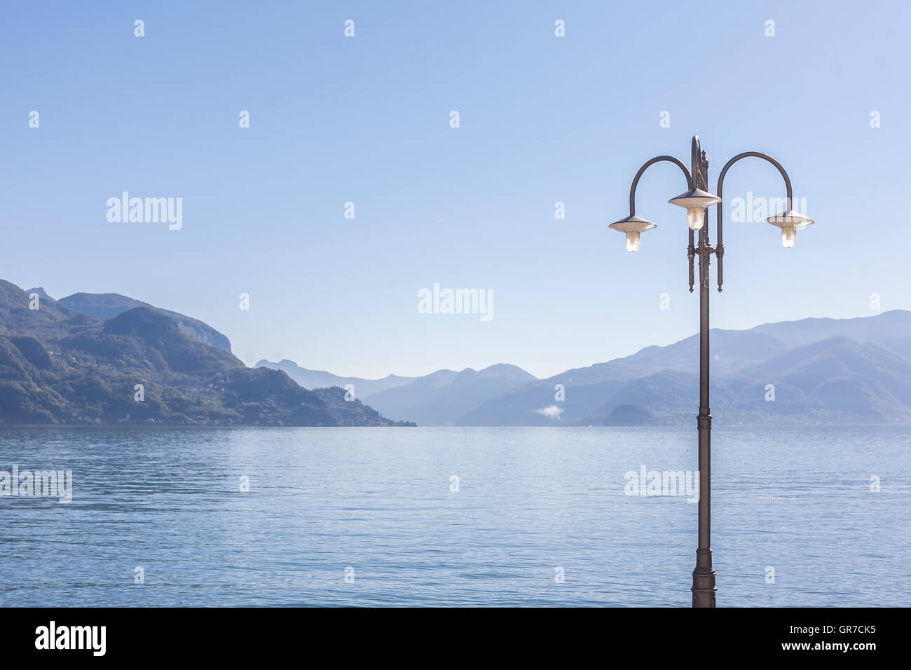 View Of The Southern Part Of Lake Como Stock Photo