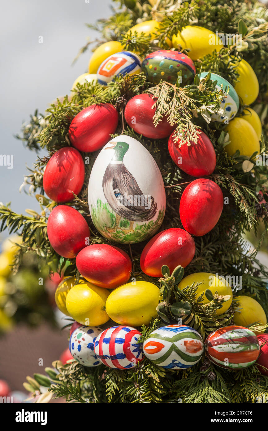 Detail Of A Frankish Easter Fountain Stock Photo Alamy