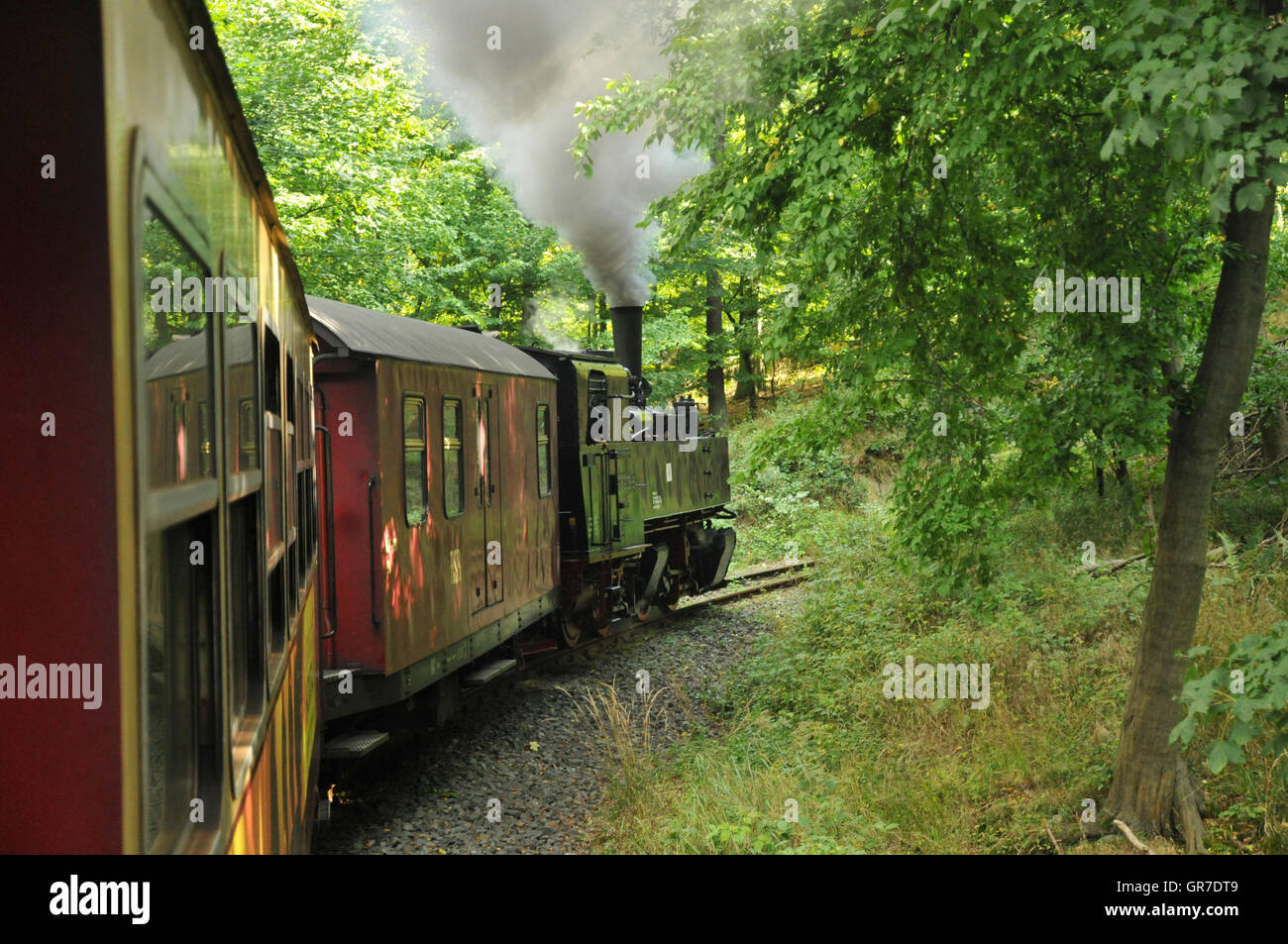 Train Ride Stock Photo