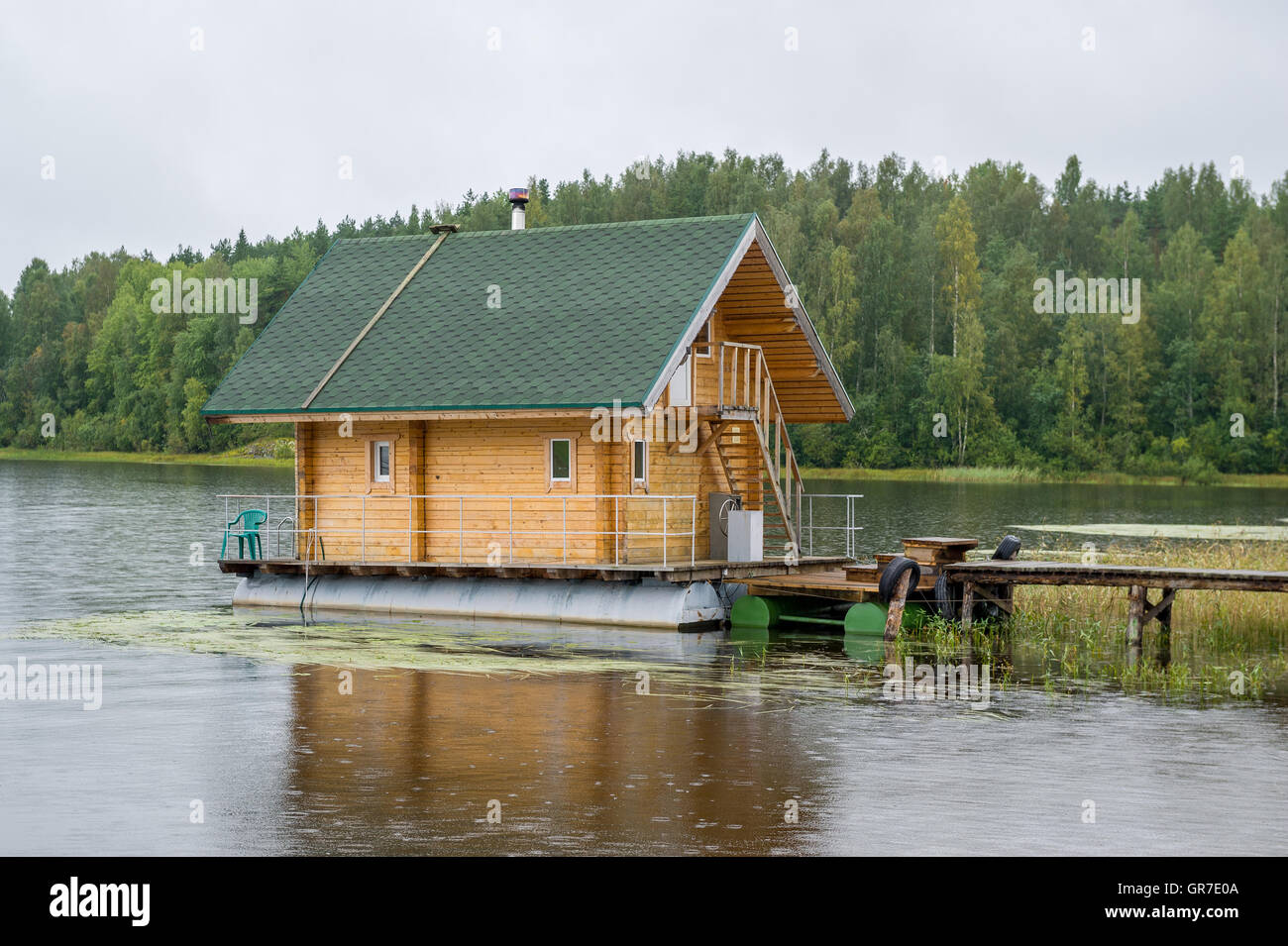 Playing On The Roof Of A Floating Sauna ? Impressions From The