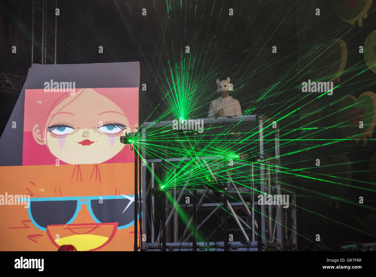 The Studio Killers At Ruisrock 2015 Stock Photo - Alamy