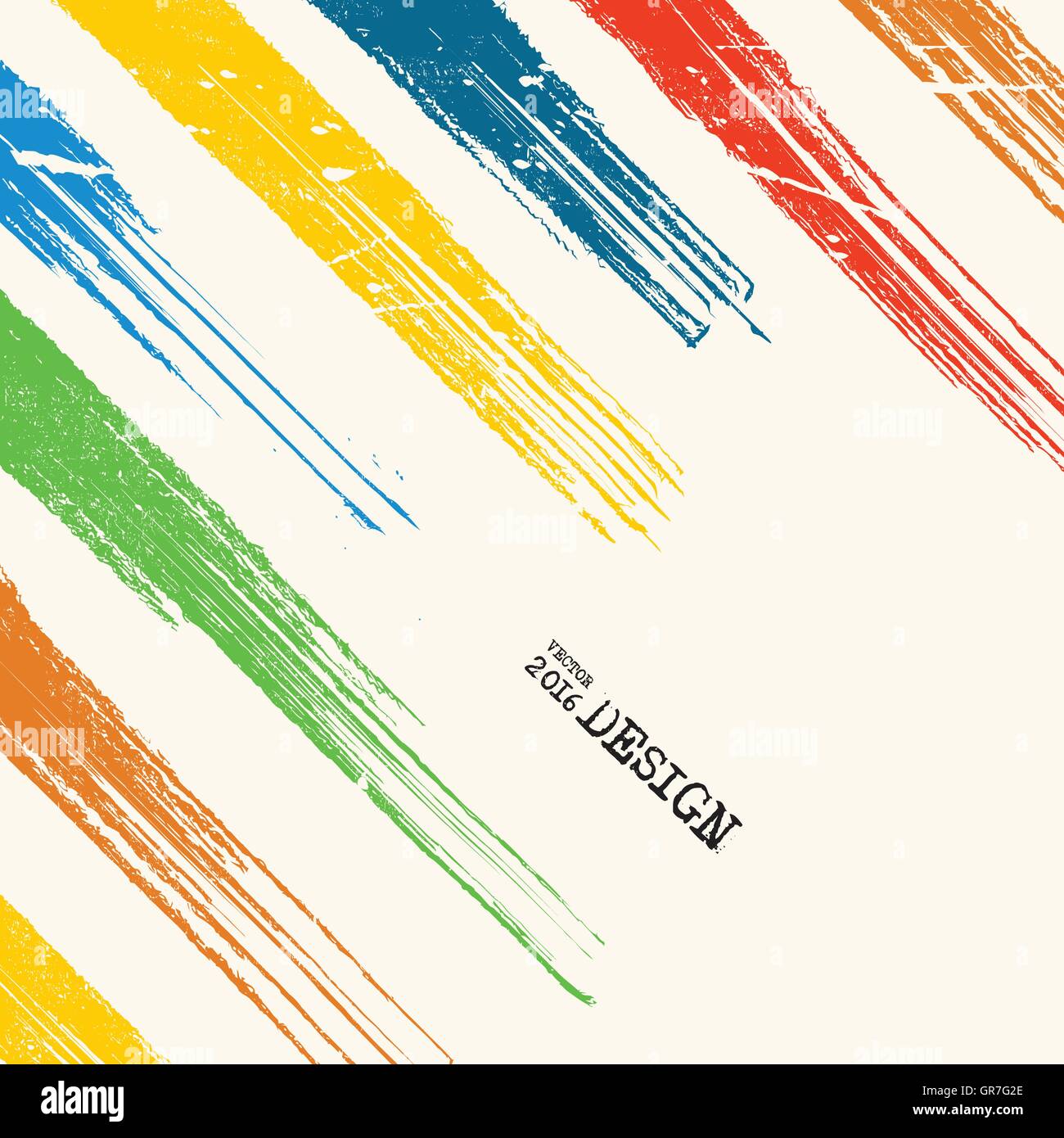 Artwork with Color Strip Background Stock Vector Image & Art - Alamy