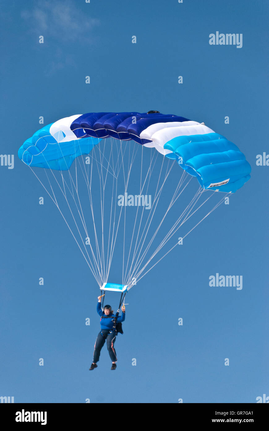 Sky Diver In St. Peter-Ording, Germany Stock Photo - Alamy