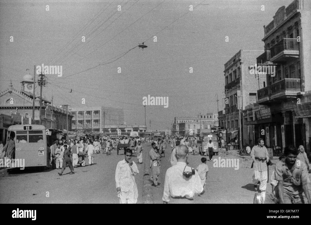 Pakistan 1960 Bw Stock Photo