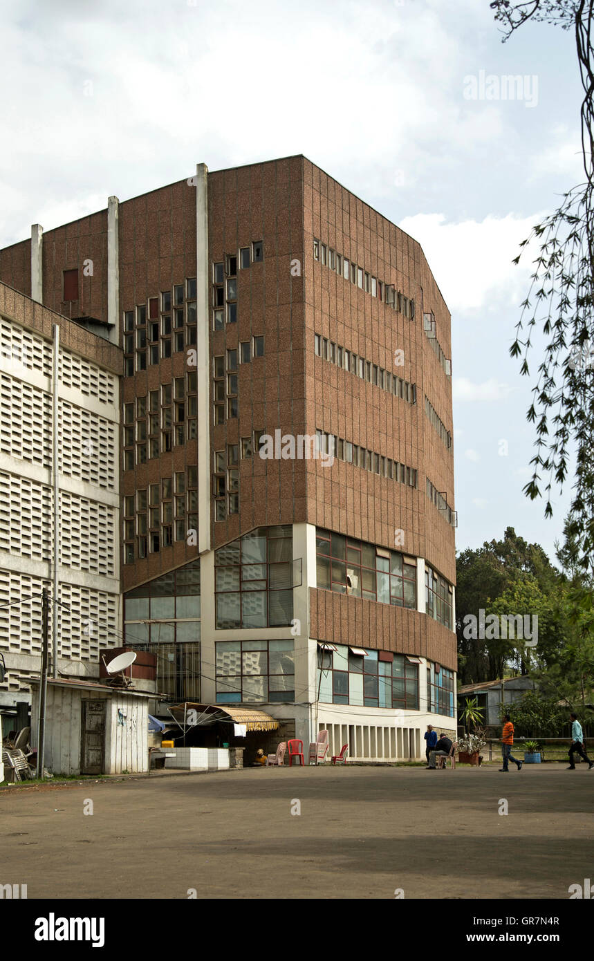 College Of Humanities, Language Studies, Journalism And Communication, Addis Ababa, Ethiopia Stock Photo
