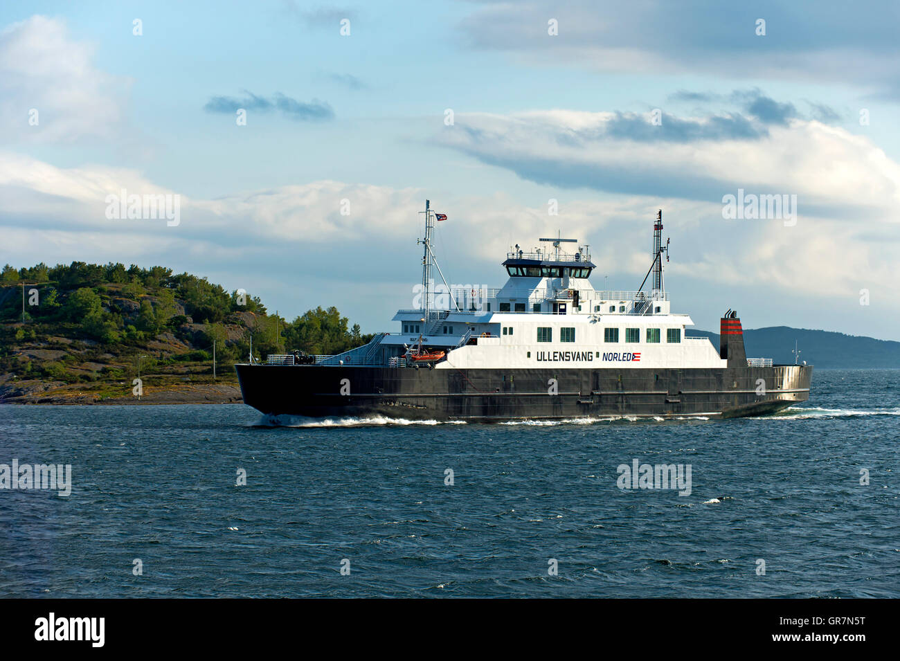 Ullensvang Ferry Crossing Between Stavanger And Tau, Stavanger, Norway  Stock Photo - Alamy
