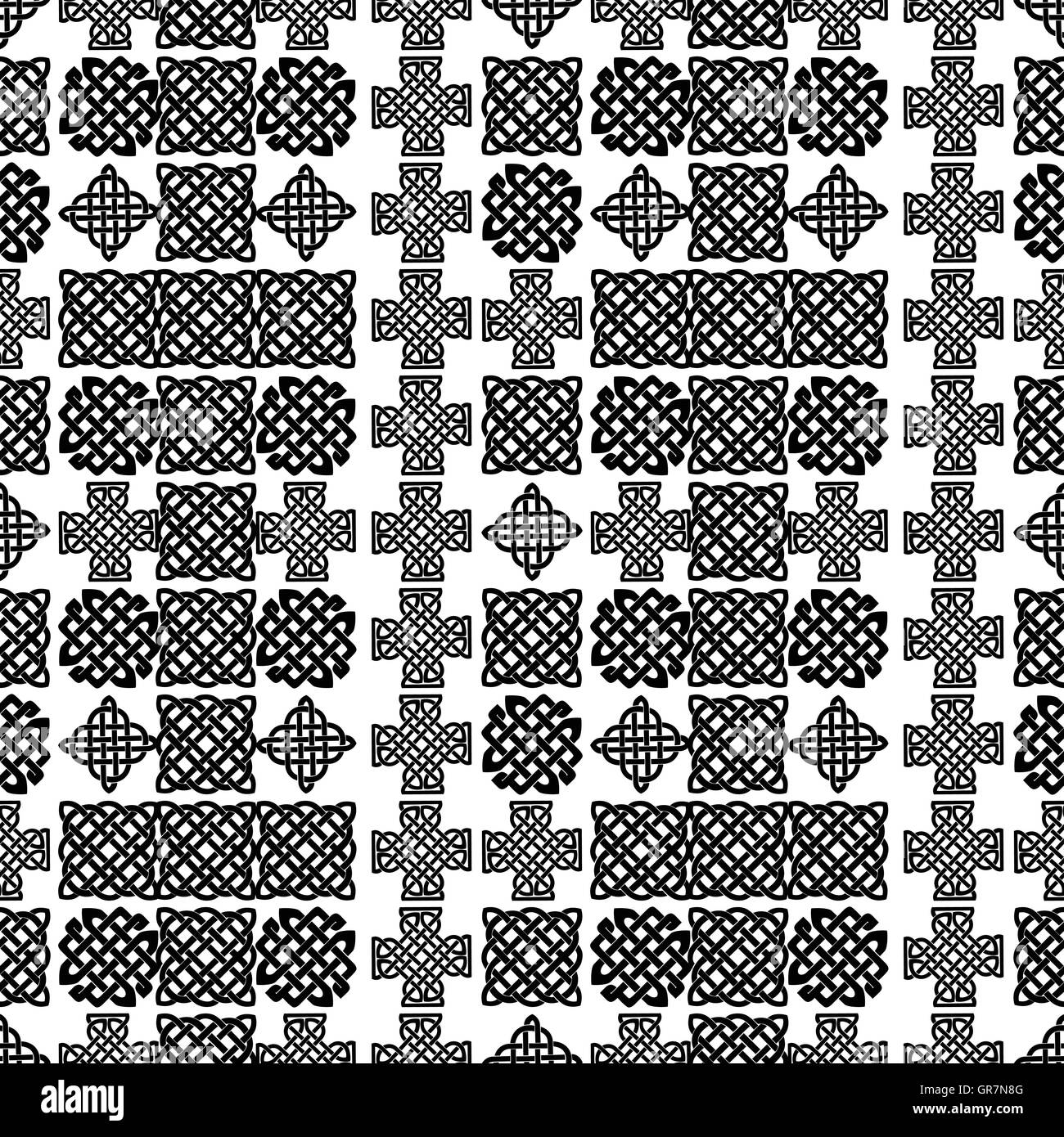 Celtic knot seamless pattern Stock Vector Image & Art - Alamy