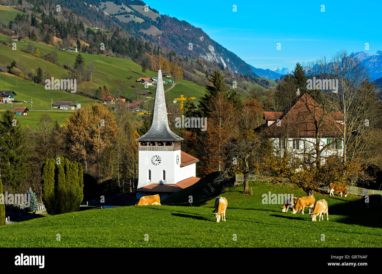 Switzerland simmental valley High Resolution Stock Photography and Images -  Alamy