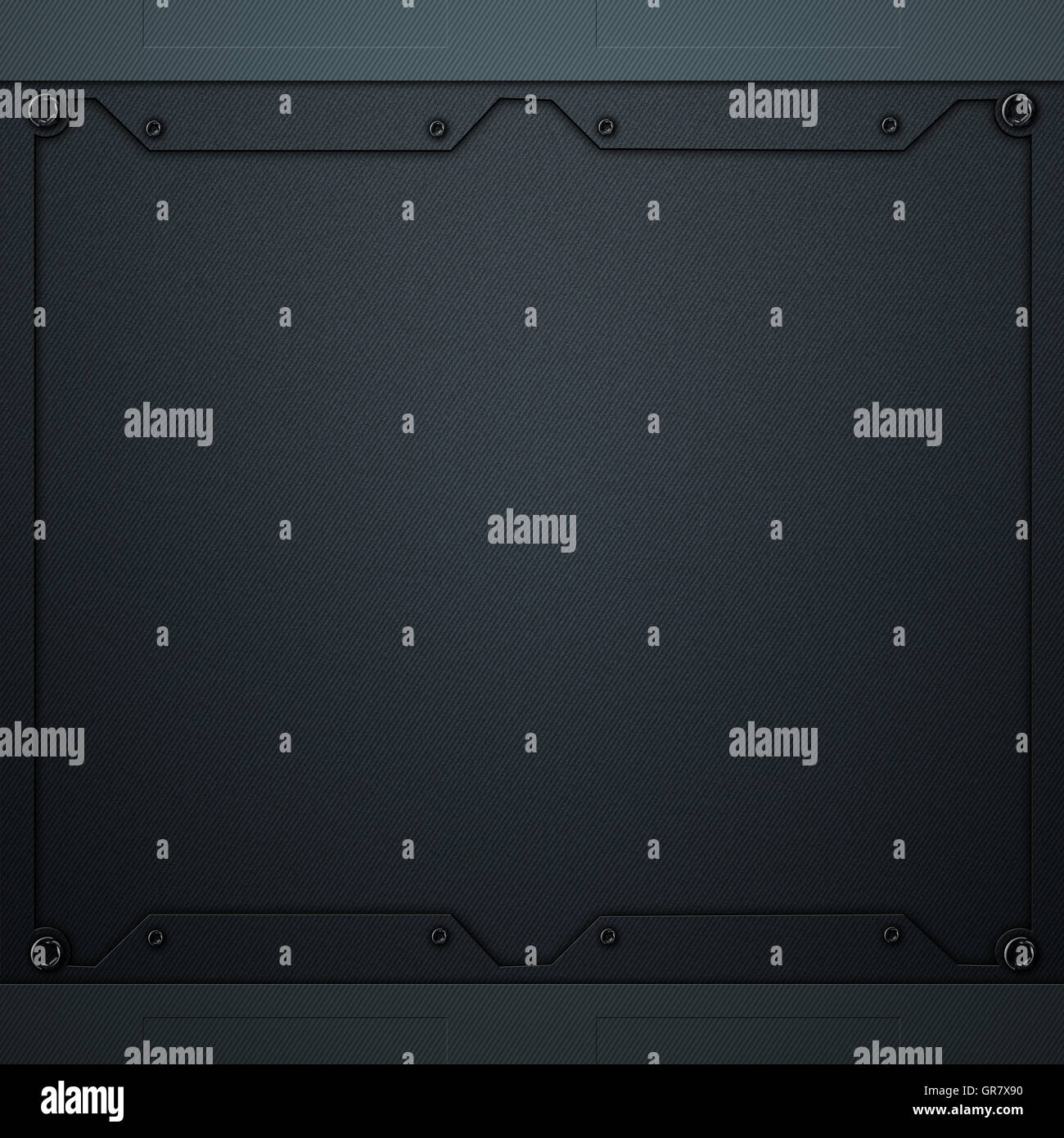 scifi wall. carbon fiber wall and rivet. metal background and texture