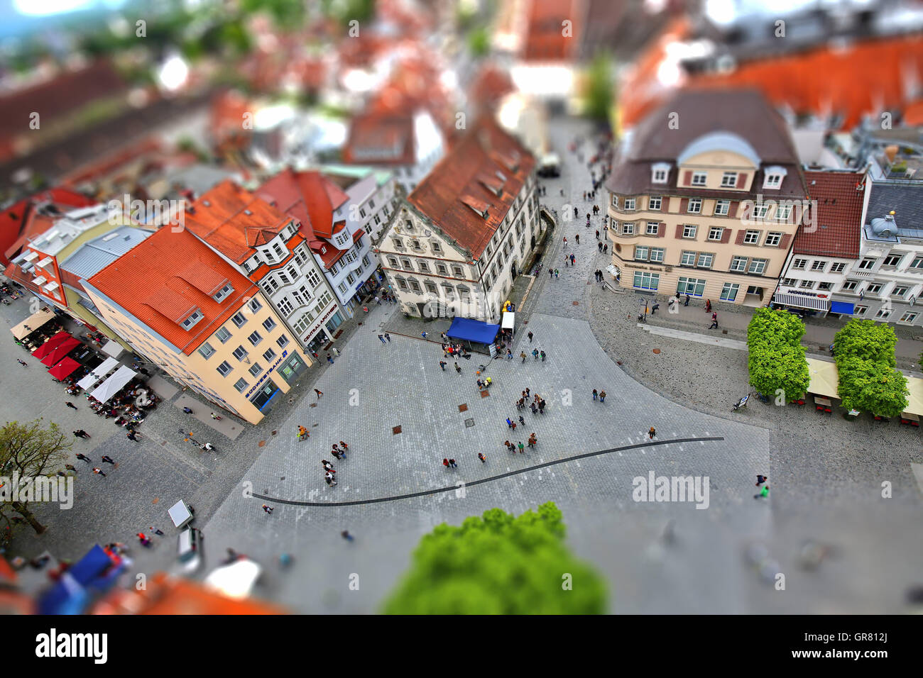 Miniature City Stock Photo