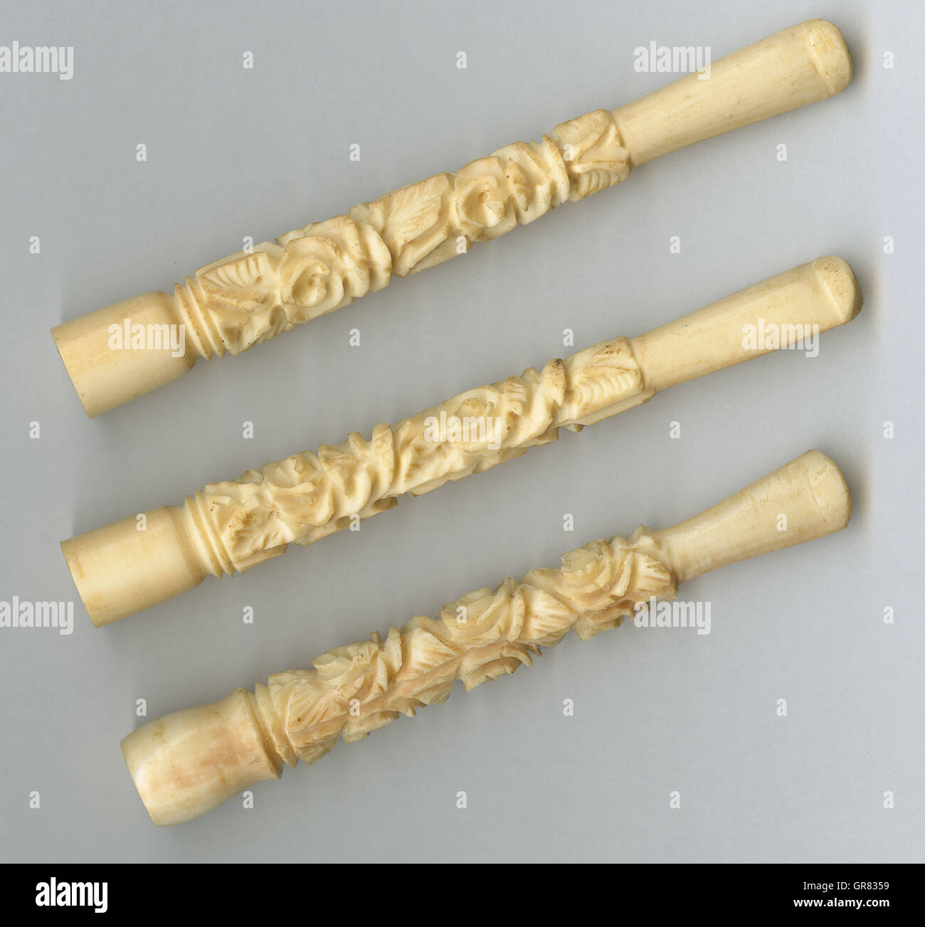 vintage ivory cigarette holder Cigarette Holder Ivory Stock Photo