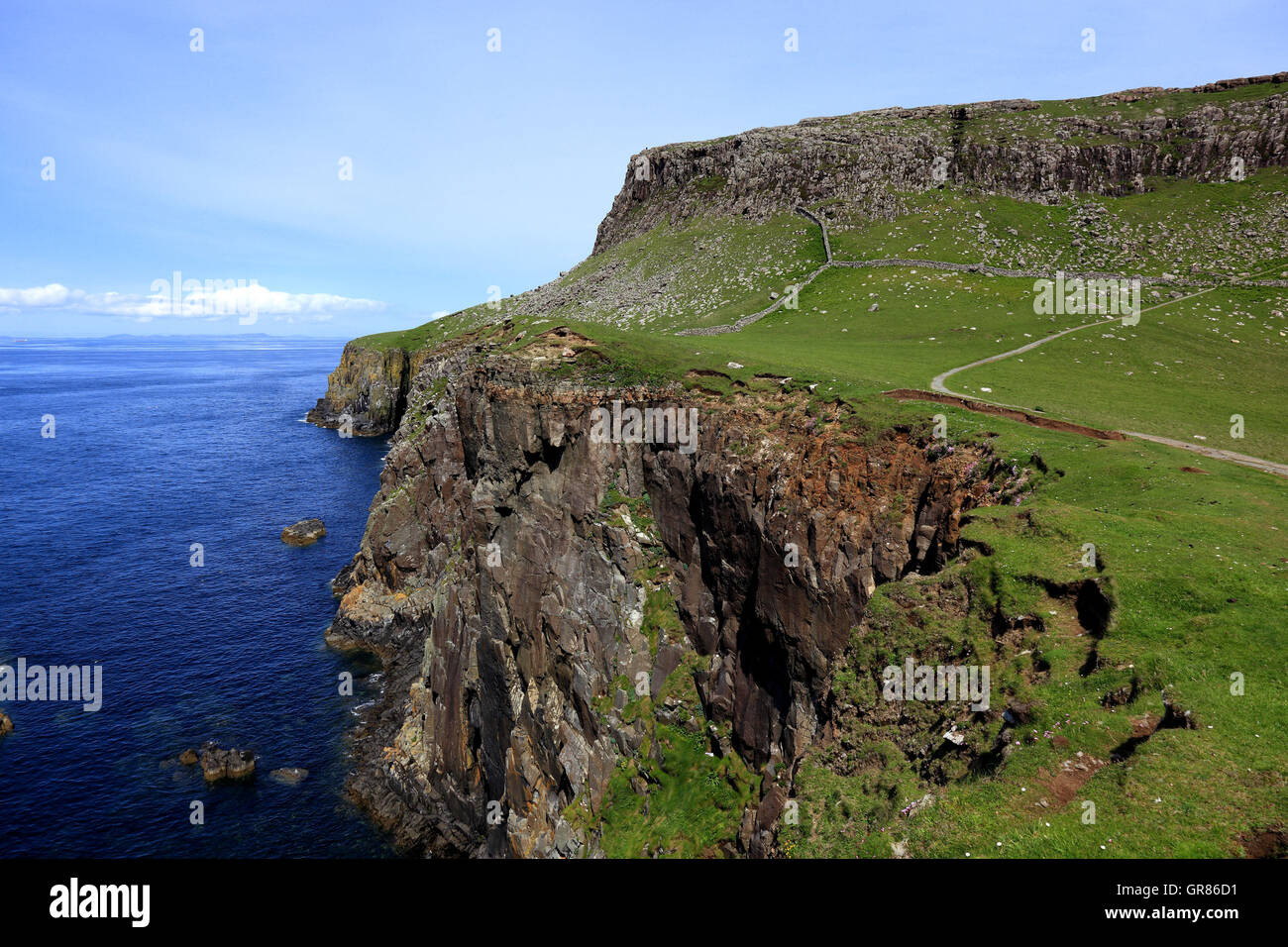 Scotland The Inner Hebrides Isle Of Skye Duirinish Peninsula Scenery In The Point Neist