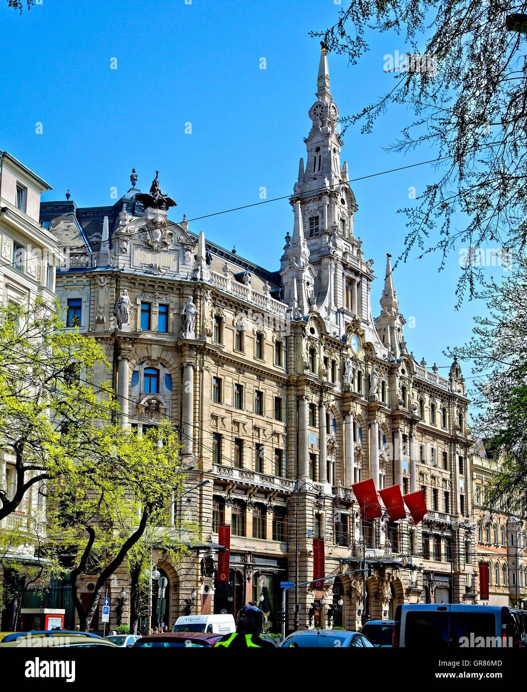 New York Palace In Budapest, Hungary Stock Photo
