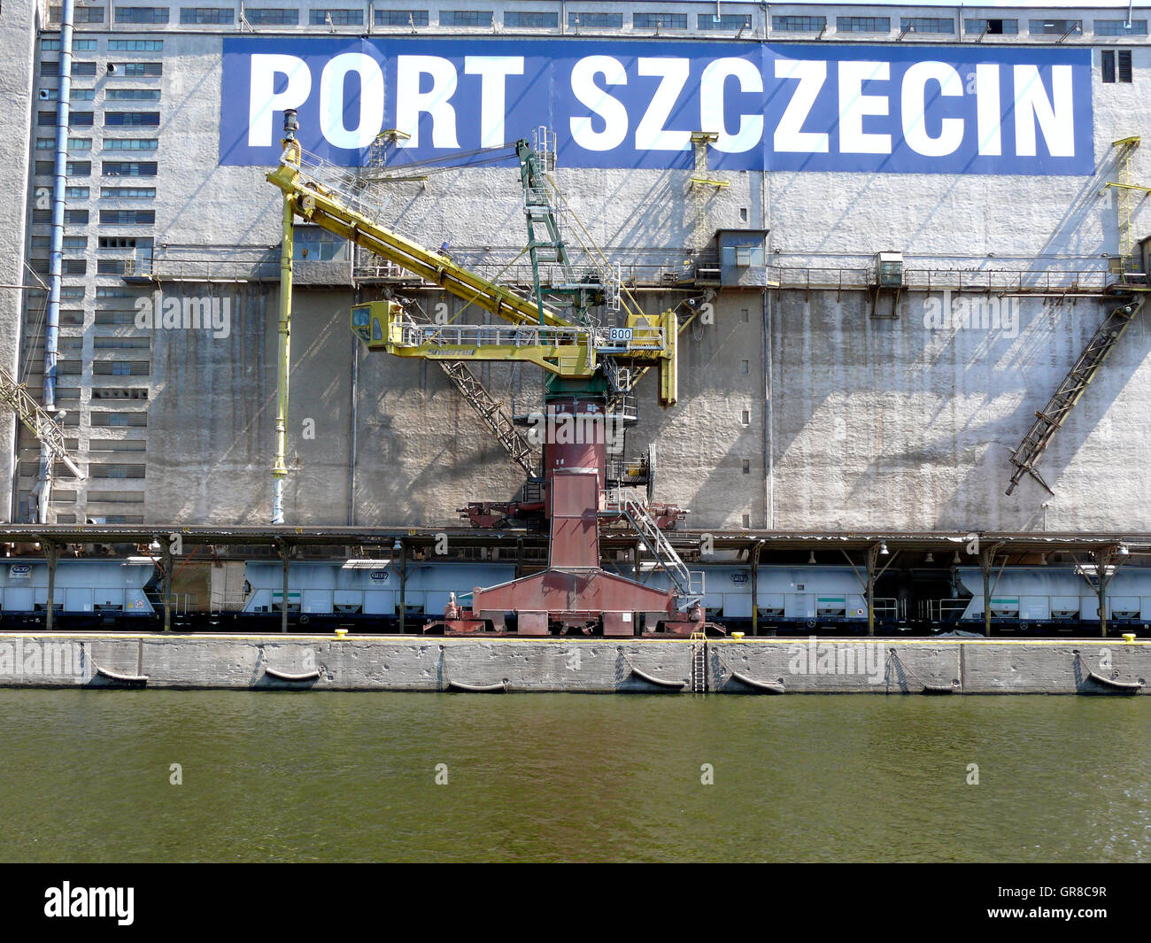 Port Of Szczecin Stock Photo