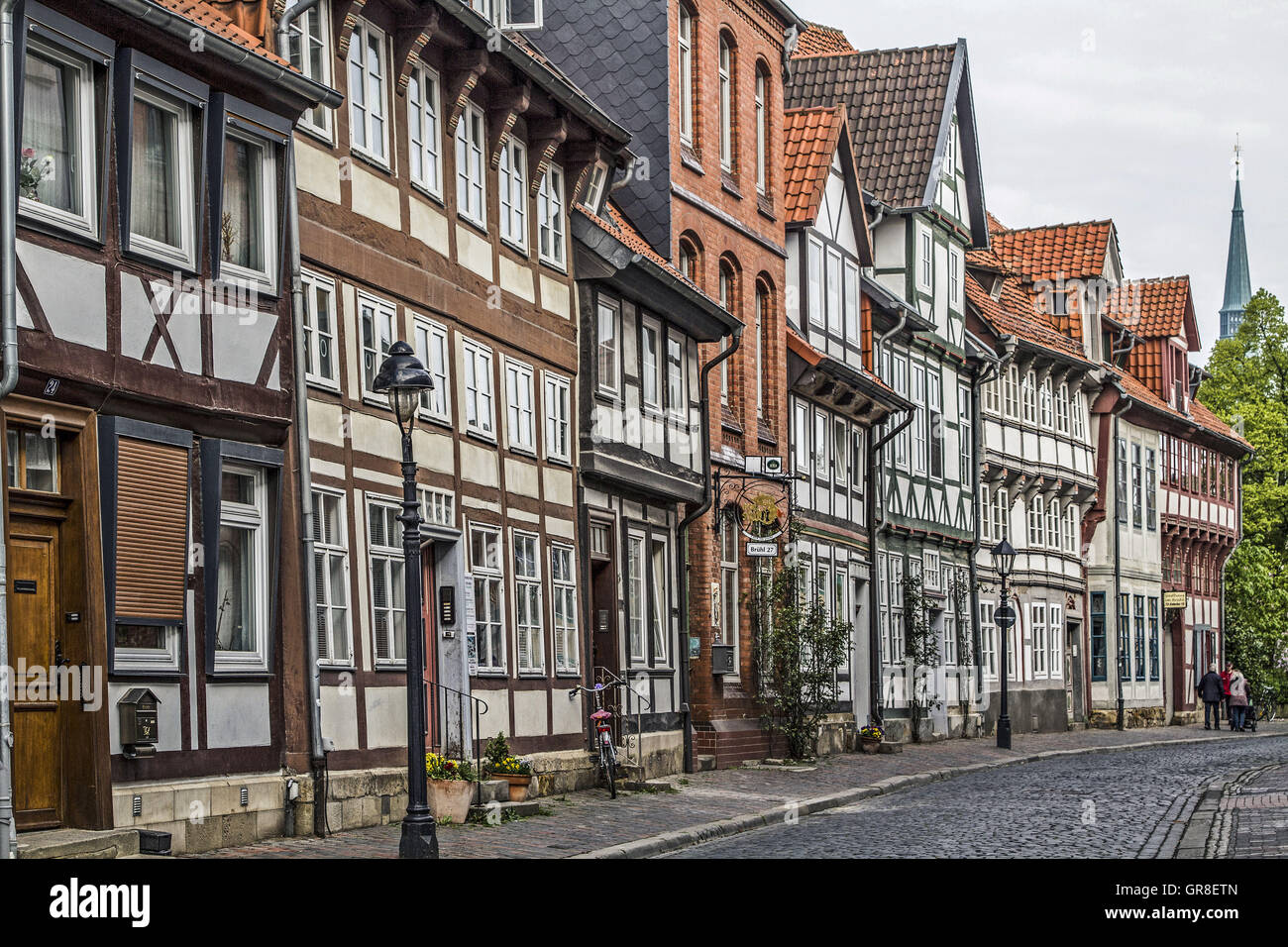 The Old City Of Hildesheim In Lower Saxony Is Characterized By Its