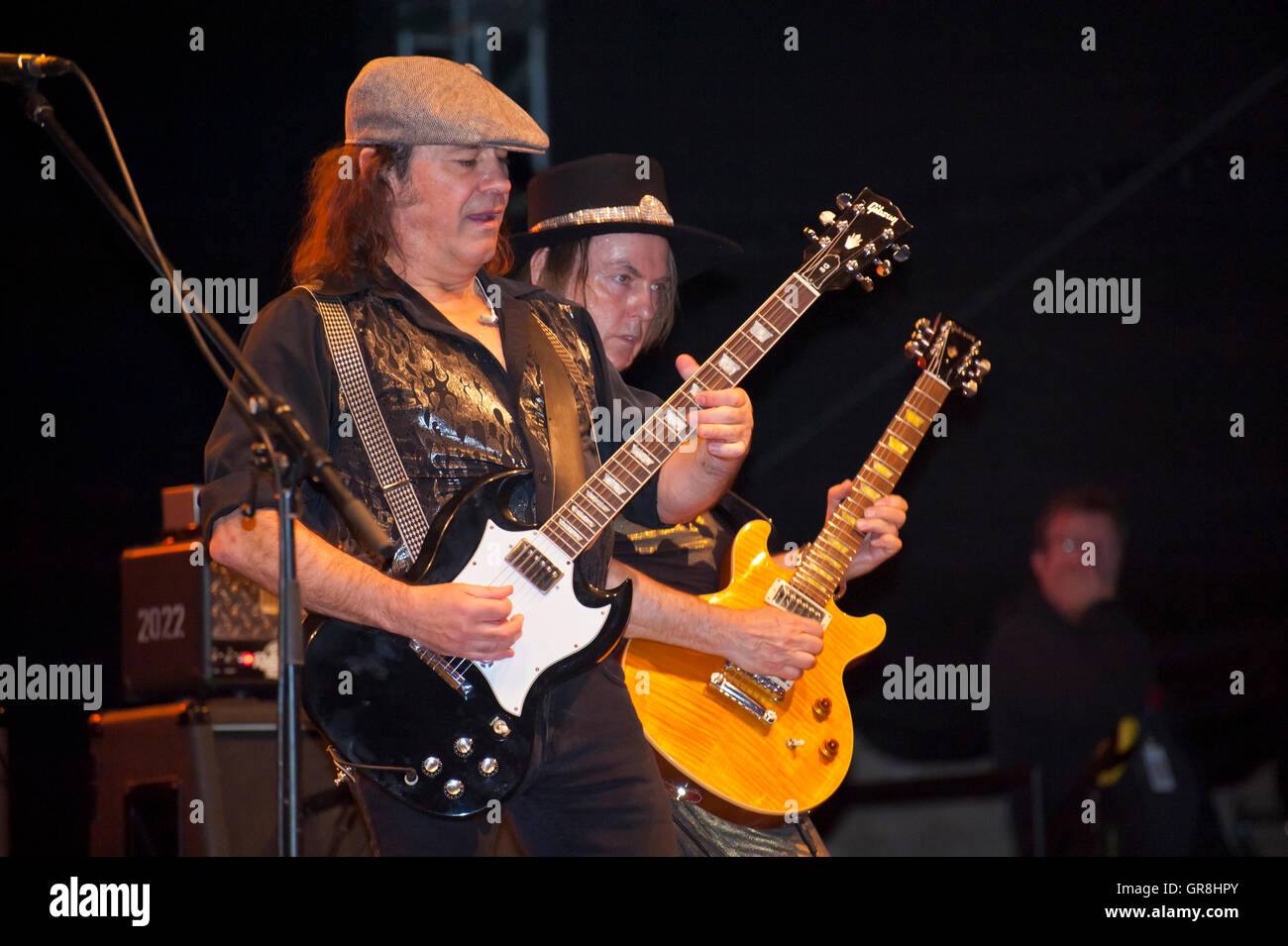 Slade In Concert On Kiel Week 2011 Stock Photo