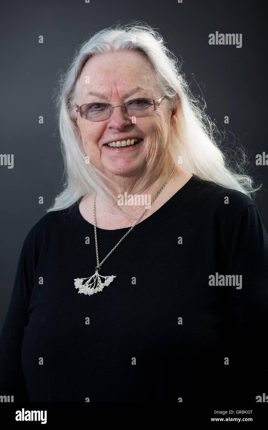 Welsh poet, playwright, editor, broadcaster, lecturer and translator Gillian Clarke. Stock Photo