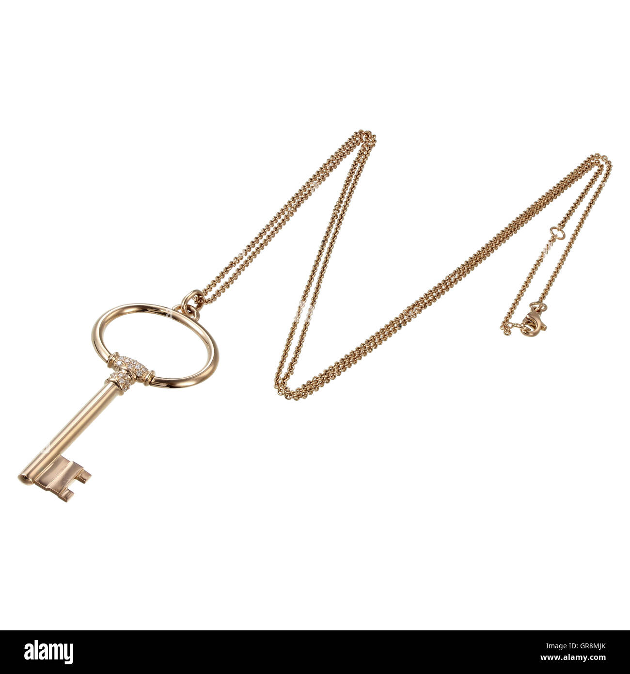 Gold key pendant hi-res stock photography and images - Alamy