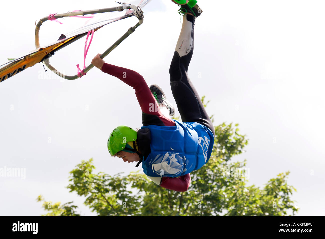 Ocean Jump World Cup In Kiel, Germany, June 22, 2014 Stock Photo