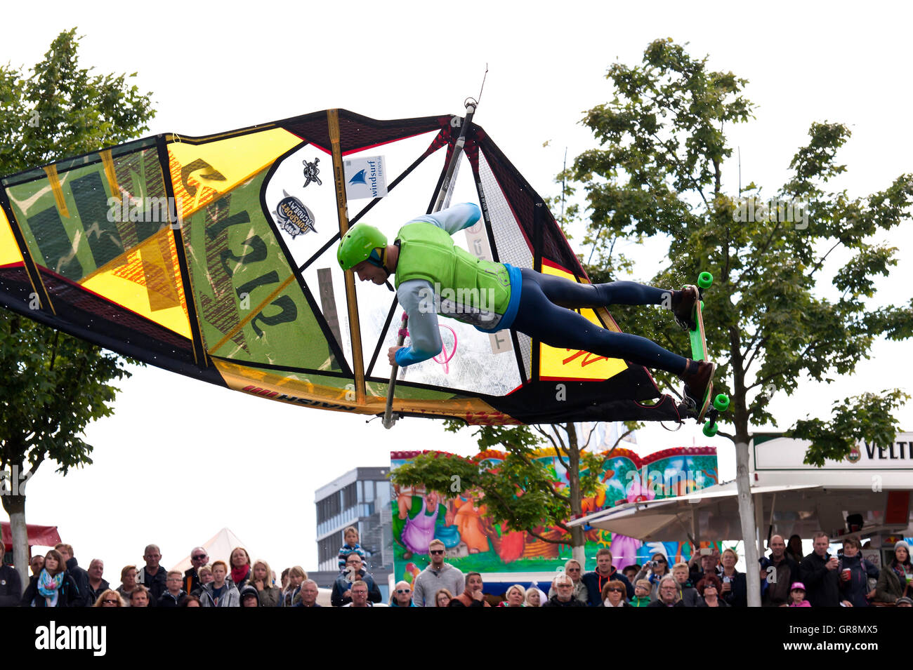 Ocean Jump World Cup In Kiel, Germany, June 22, 2014 Stock Photo