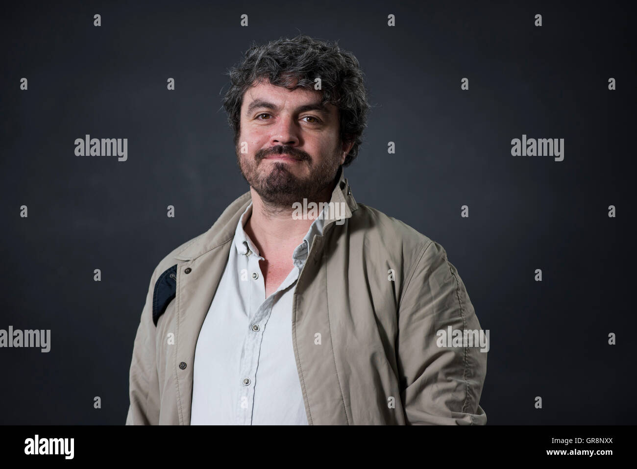 Poet and Podcaster Ross Sutherland. Stock Photo