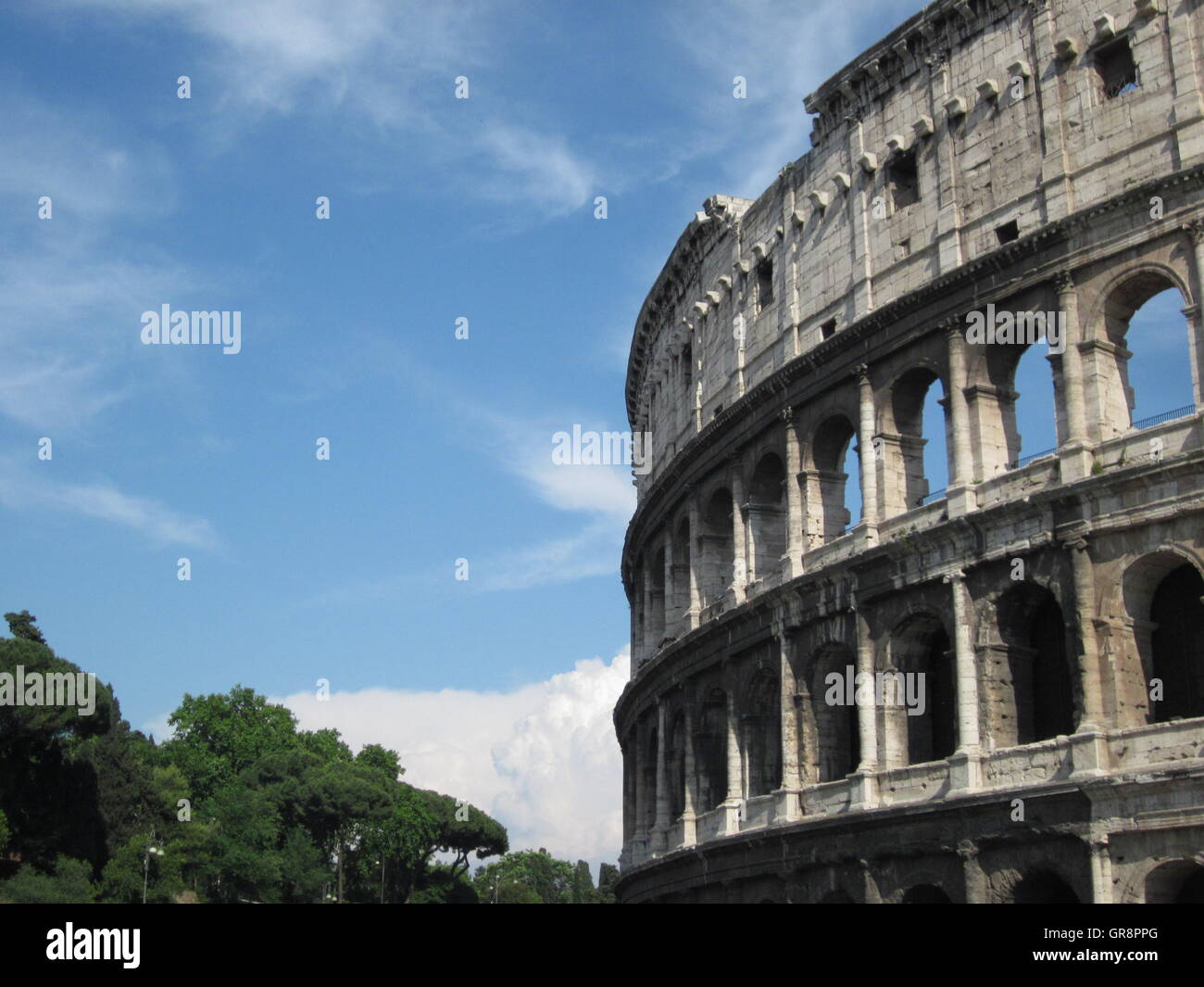 Colloseum In Rome Stock Photo