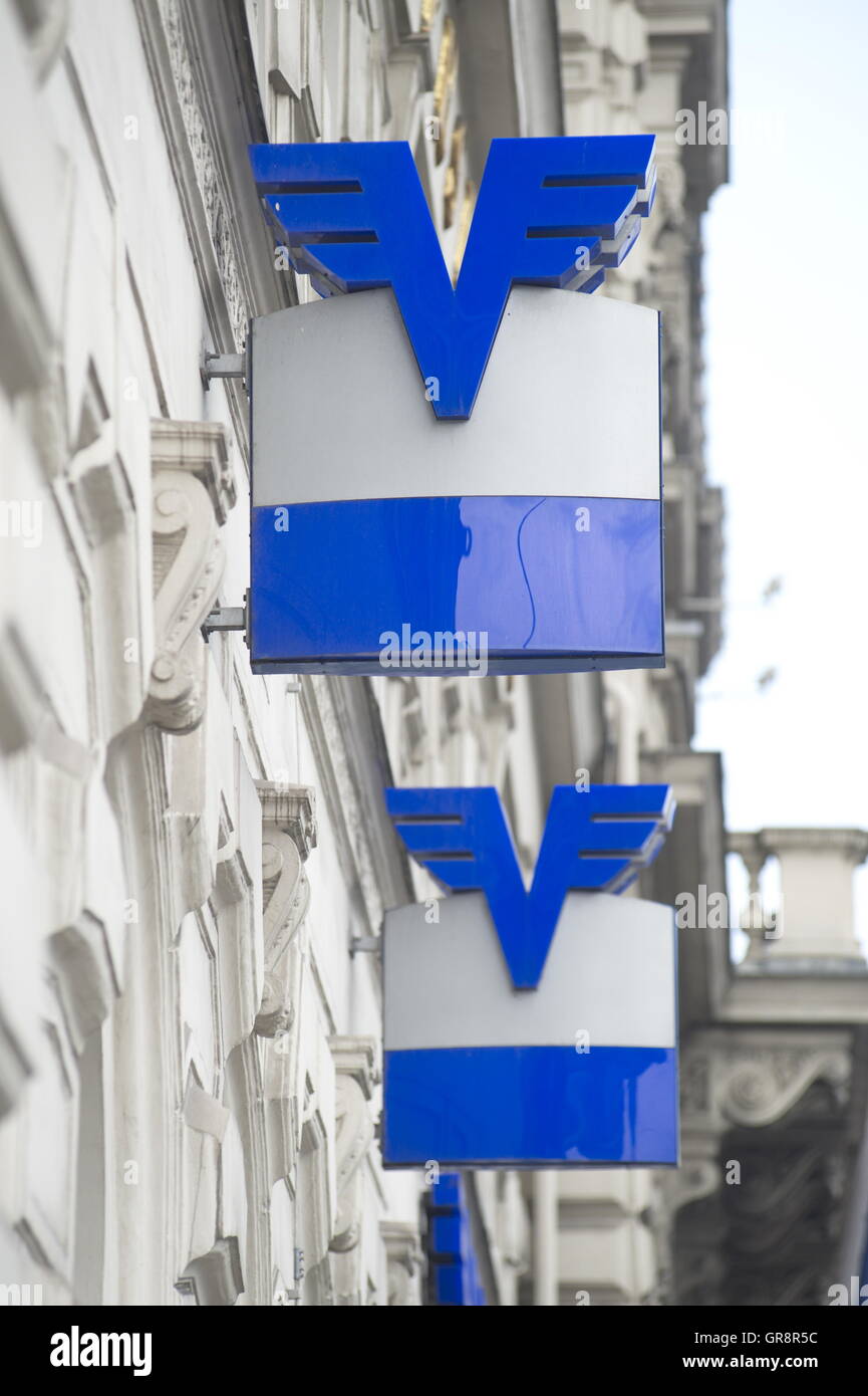 Austrian Volksbanken Stock Photo