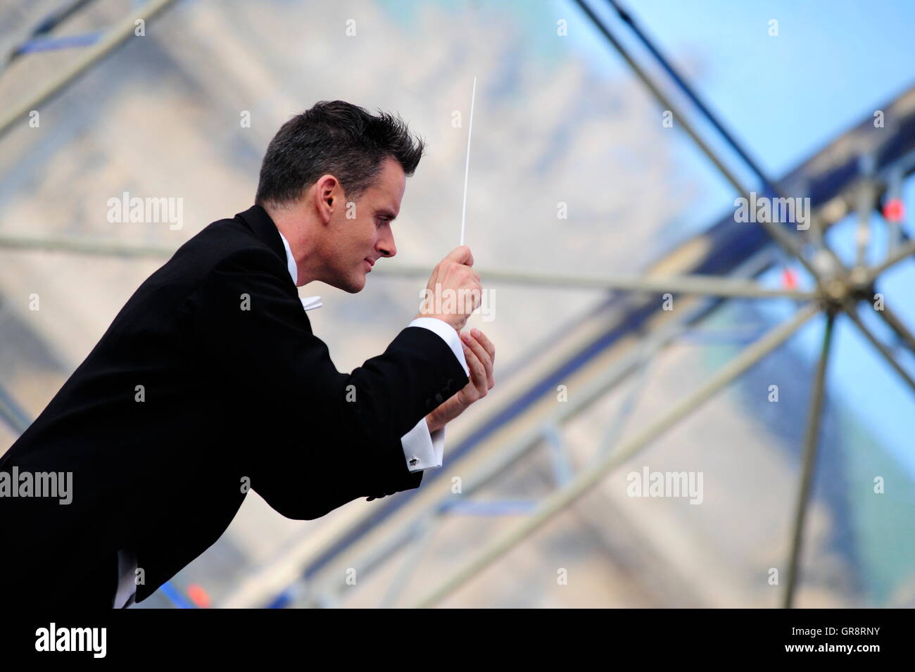 Chief Conductor Of The Vienna Symphony Orchestra, Philippe Jordan Stock Photo