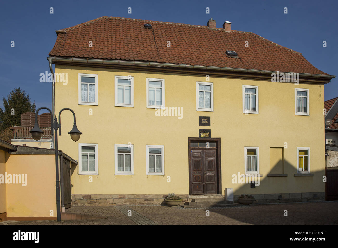 So Called Goethe Haus In Bad Berka, Thuringia, Germany Stock Photo Alamy