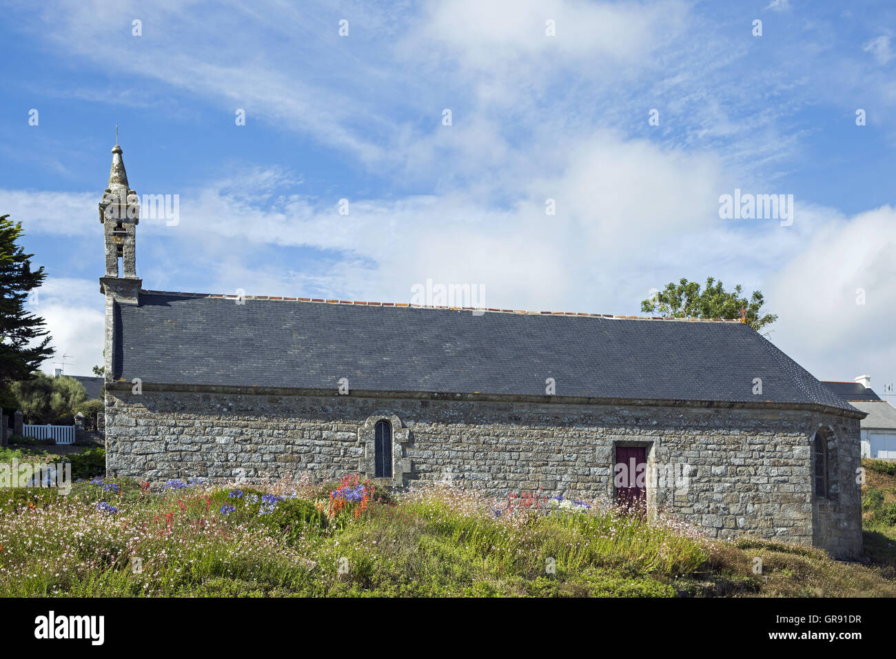 Chapelle SaintEvette, Audierne, Esquibien, Brittany, France Stock