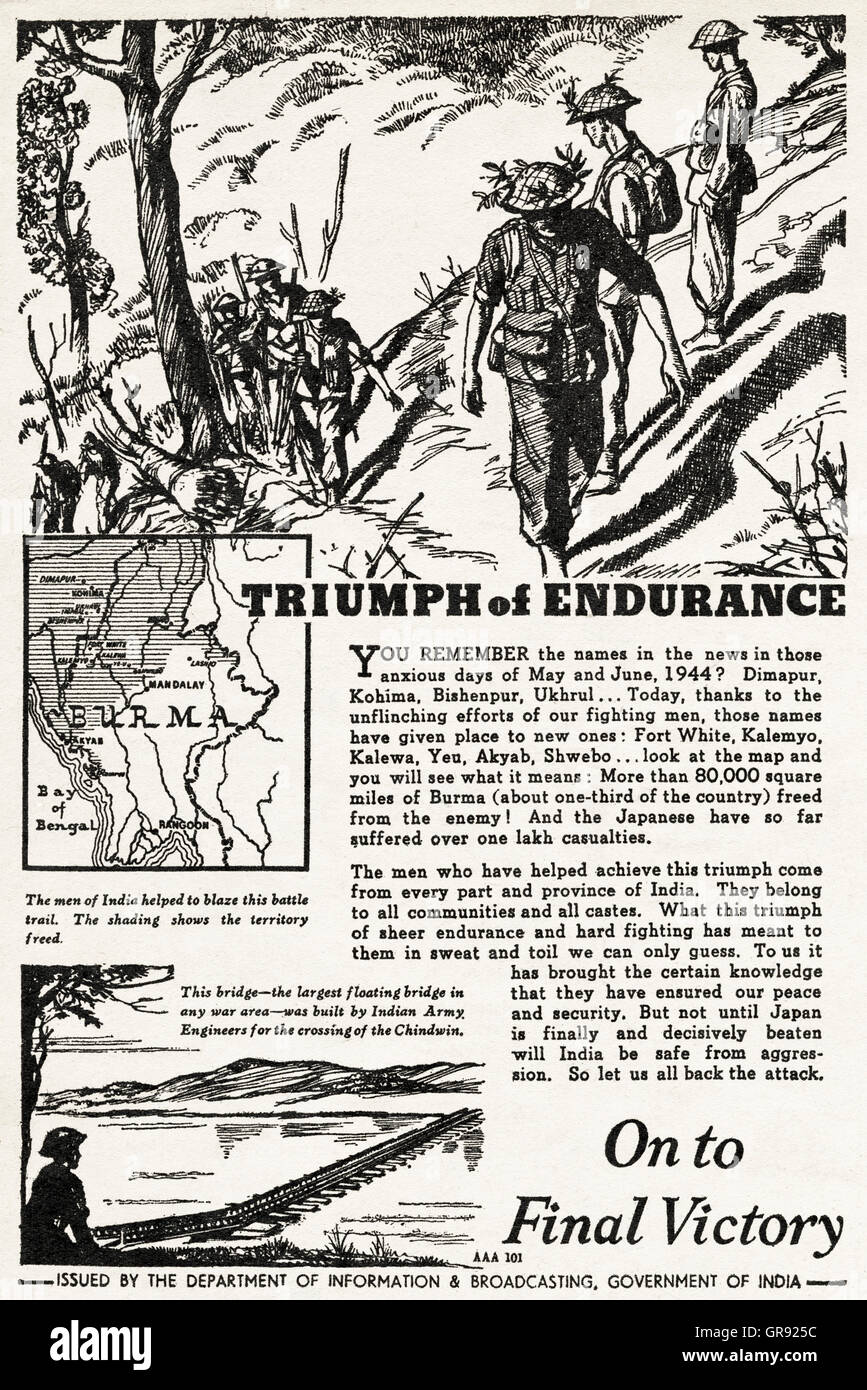 Advertisement advertising war success issued by The Department of ...