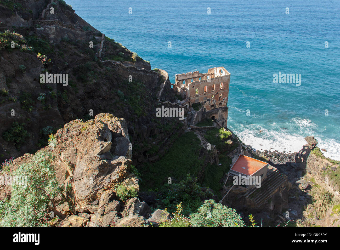 Monastery Ruins, Los Realejos, Puerto De La Cruz, Tenerife, Spain Stock  Photo - Alamy