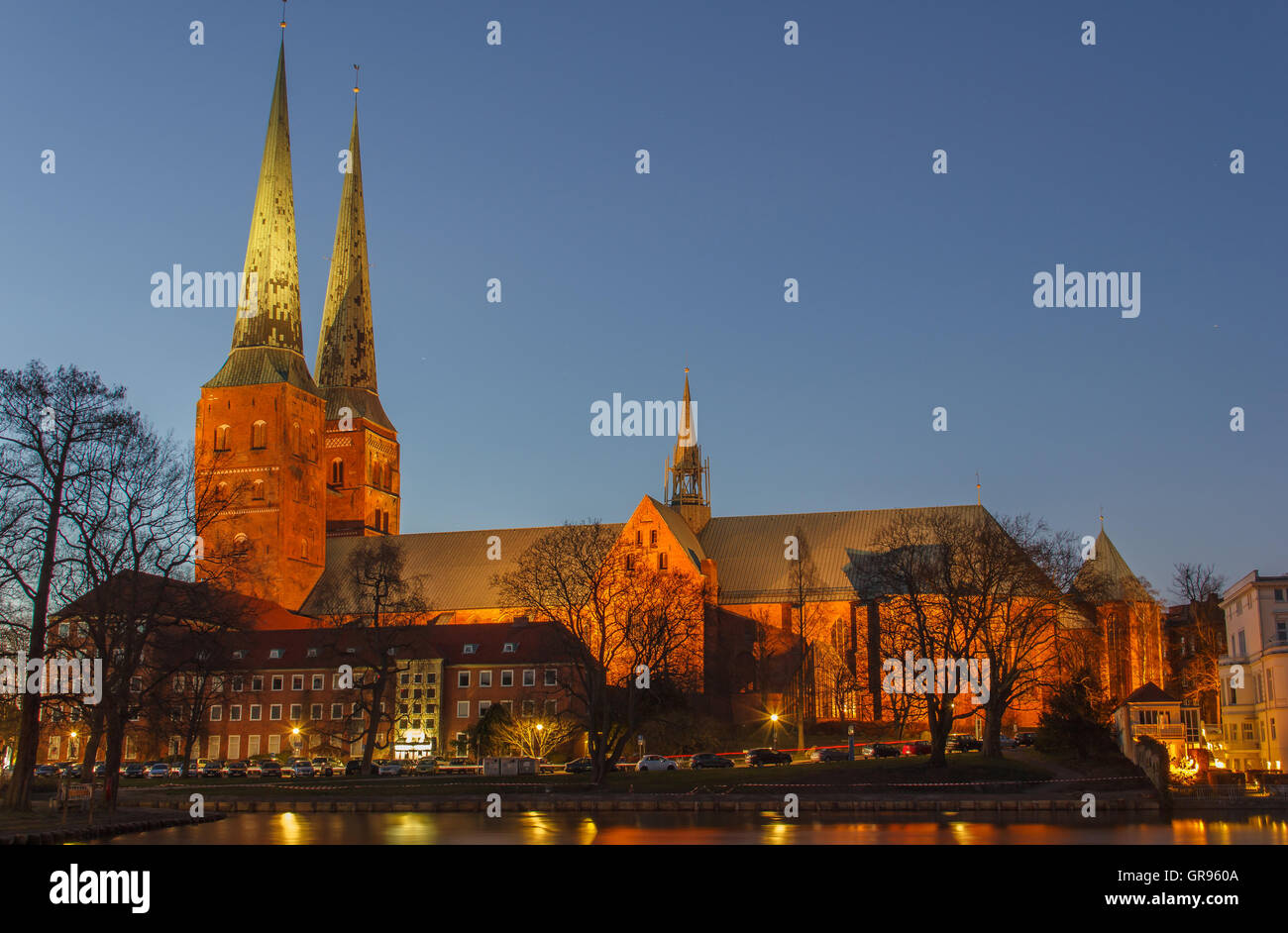 Lübeck Cathedral, SchleswigHolstein, Germany Stock Photo Alamy