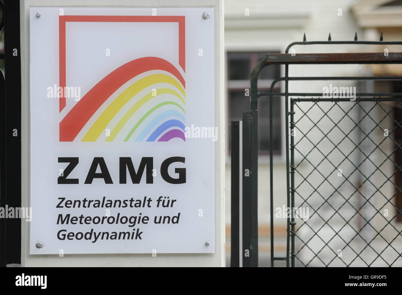 Central Institution For Meteorology And Geodynamics Zamg, Vienna Stock Photo