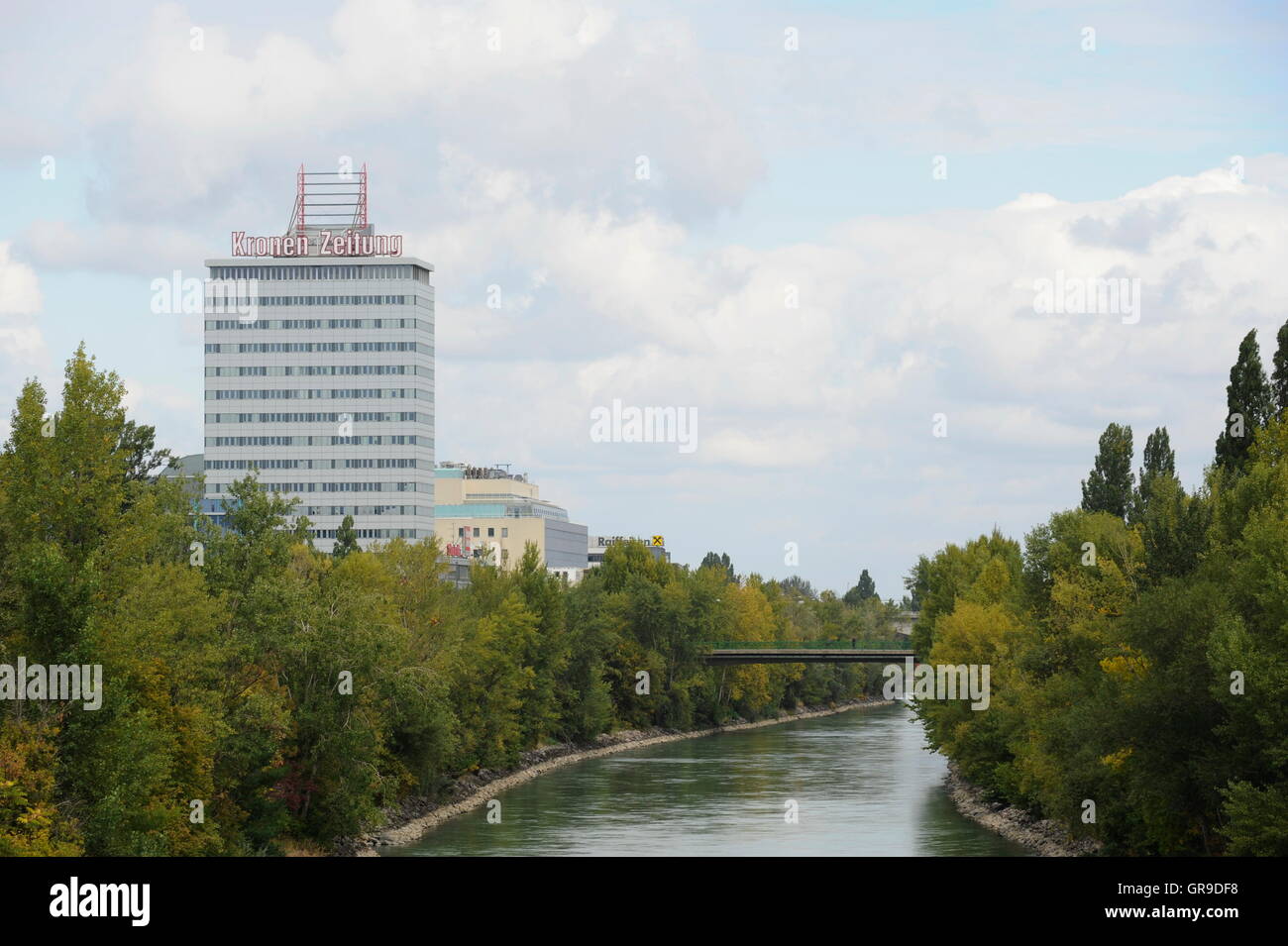 Editorial Offices Of The Kronen Zeitung, Vienna Stock Photo