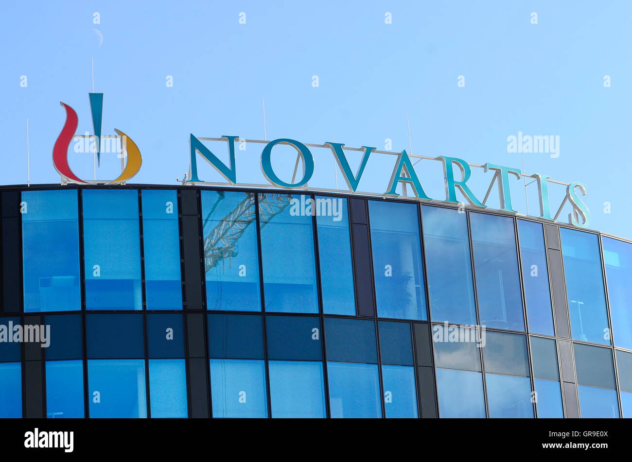 Novartis Austria In Vienna, Austria Stock Photo