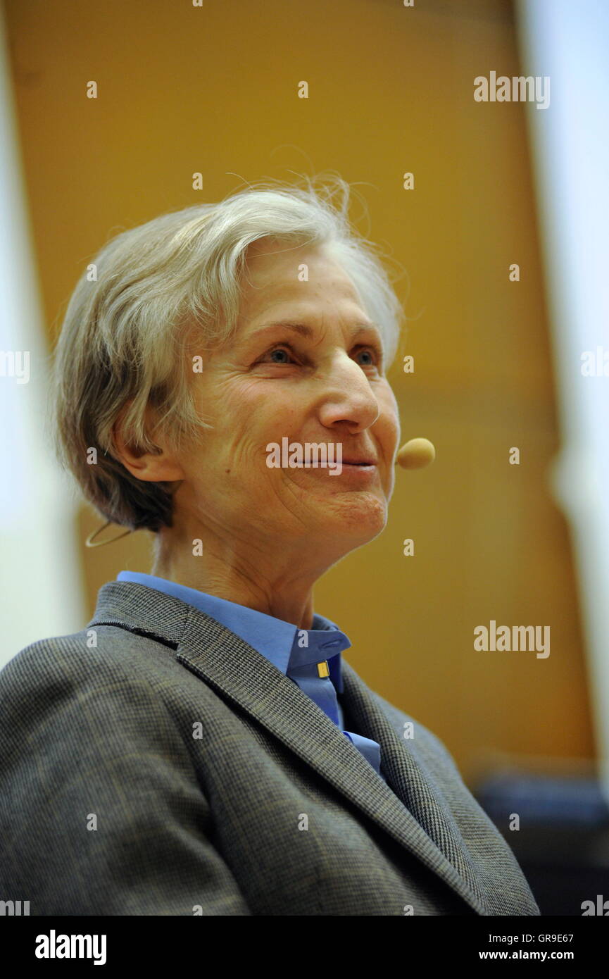 Independent Federal Presidential Candidate Irmgard Griss Stock Photo