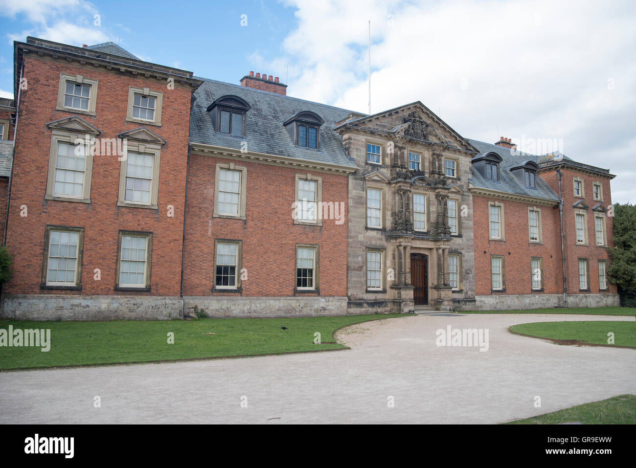 Dunham Massey Hall an English country house / stately home in  Trafford, near Altrincham, Cheshire Stock Photo