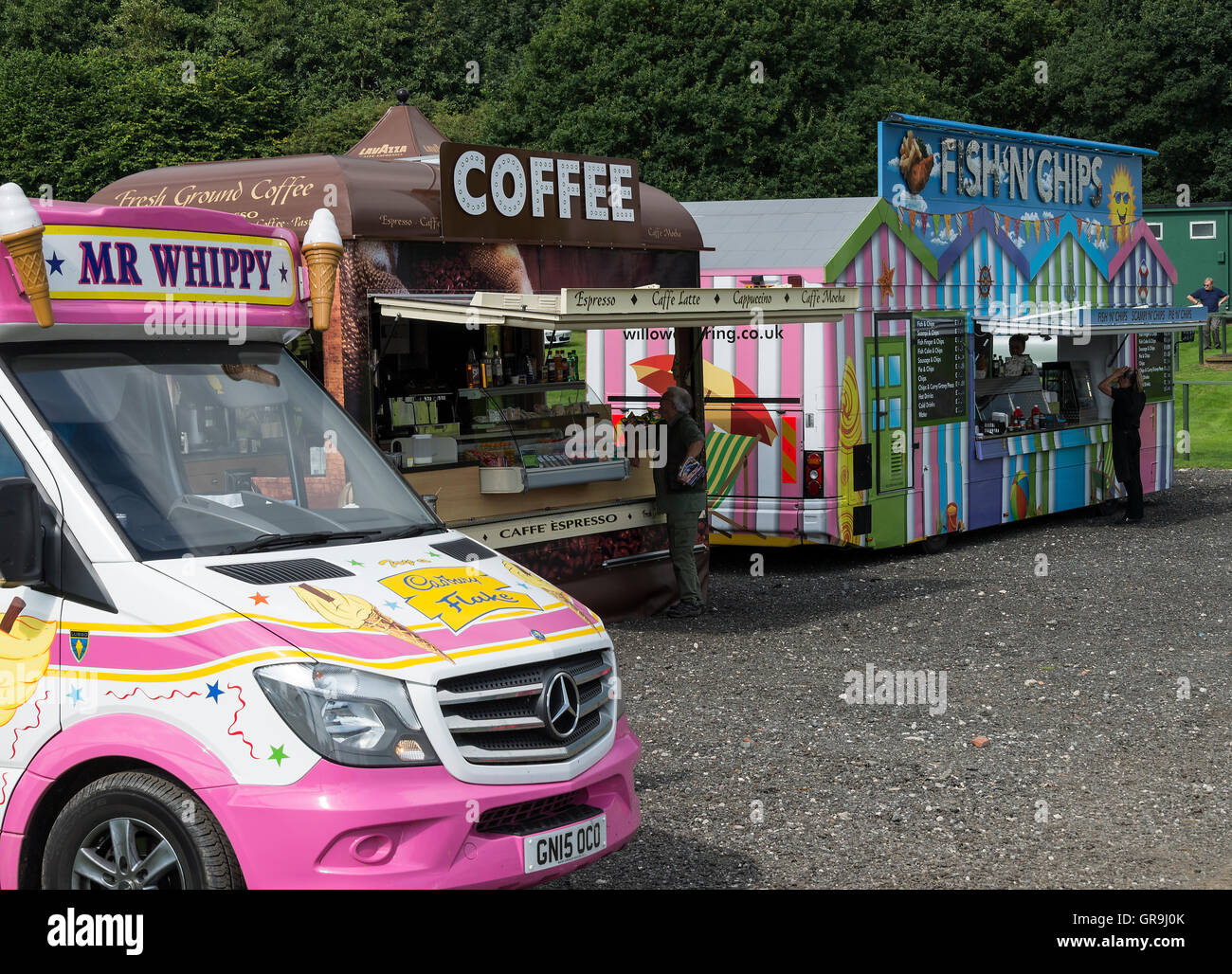 Ice cream stall historic hi-res stock photography and images - Alamy